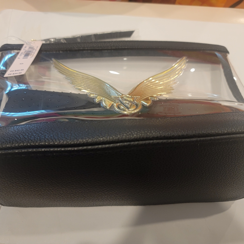 Victoria's Secret Black and Gold Winged Cosmetic Set - Picture 2 of 7